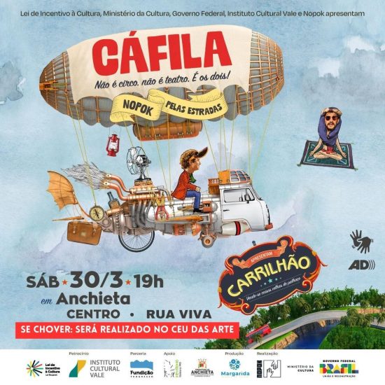 Leia mais sobre o artigo Anchieta: Sábado (30) tem espetáculo que une circo e teatro