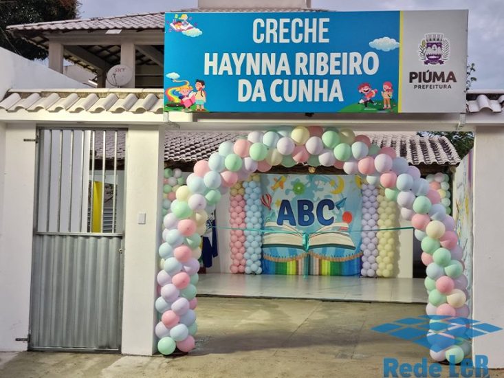 Leia mais sobre o artigo Piúma: Prefeitura entrega nova Creche Haynna Ribeiro da Cunha no bairro Nova Esperança