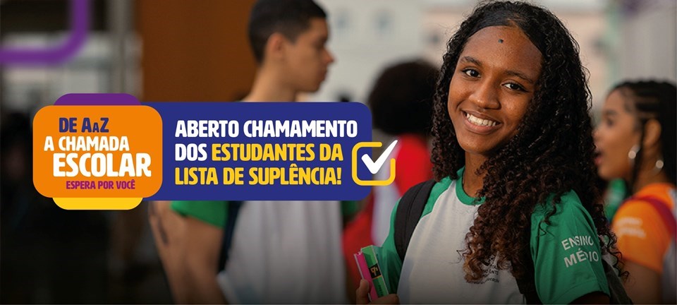 Leia mais sobre o artigo Sedu inicia chamamento dos alunos da lista de suplência em escolas com vagas disponíveis