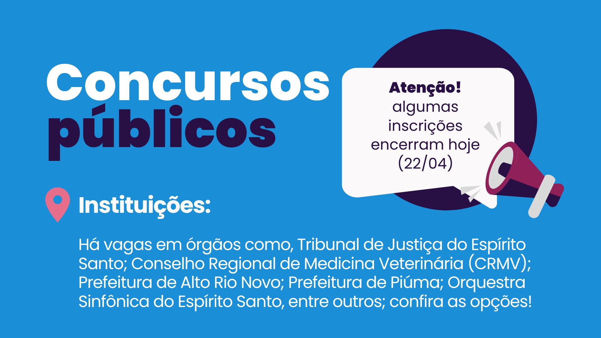 Leia mais sobre o artigo Oportunidades no ES: 8 concursos públicos oferecem salários de até R$ 9,8 mil