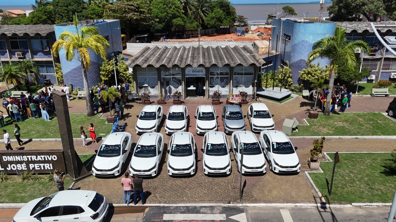 Saúde de Anchieta reforçada com 17 novos veículos