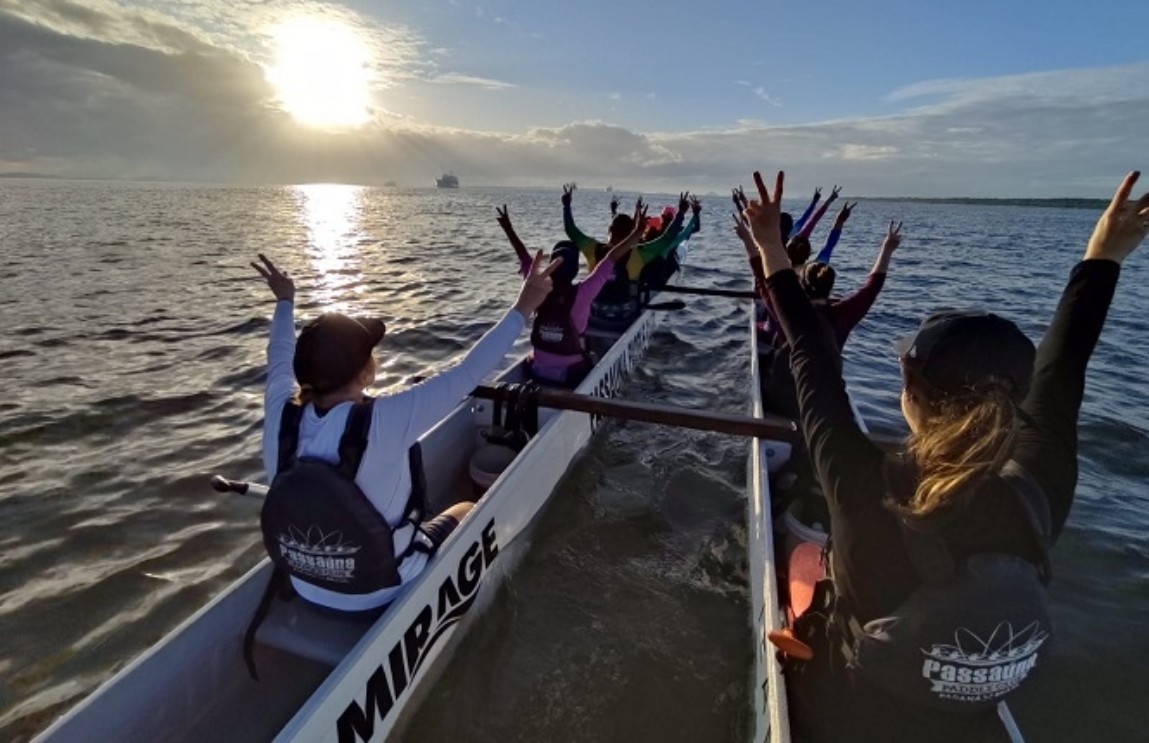 Leia mais sobre o artigo Desafio Anchieta Va’a 2026 acontece no dia 28 de fevereiro na Praia Central