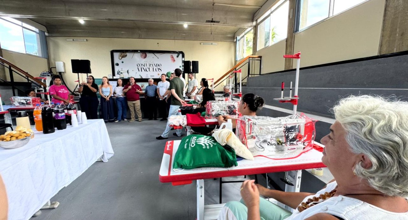 Inaugurado o Ateliê Costurando Vínculos