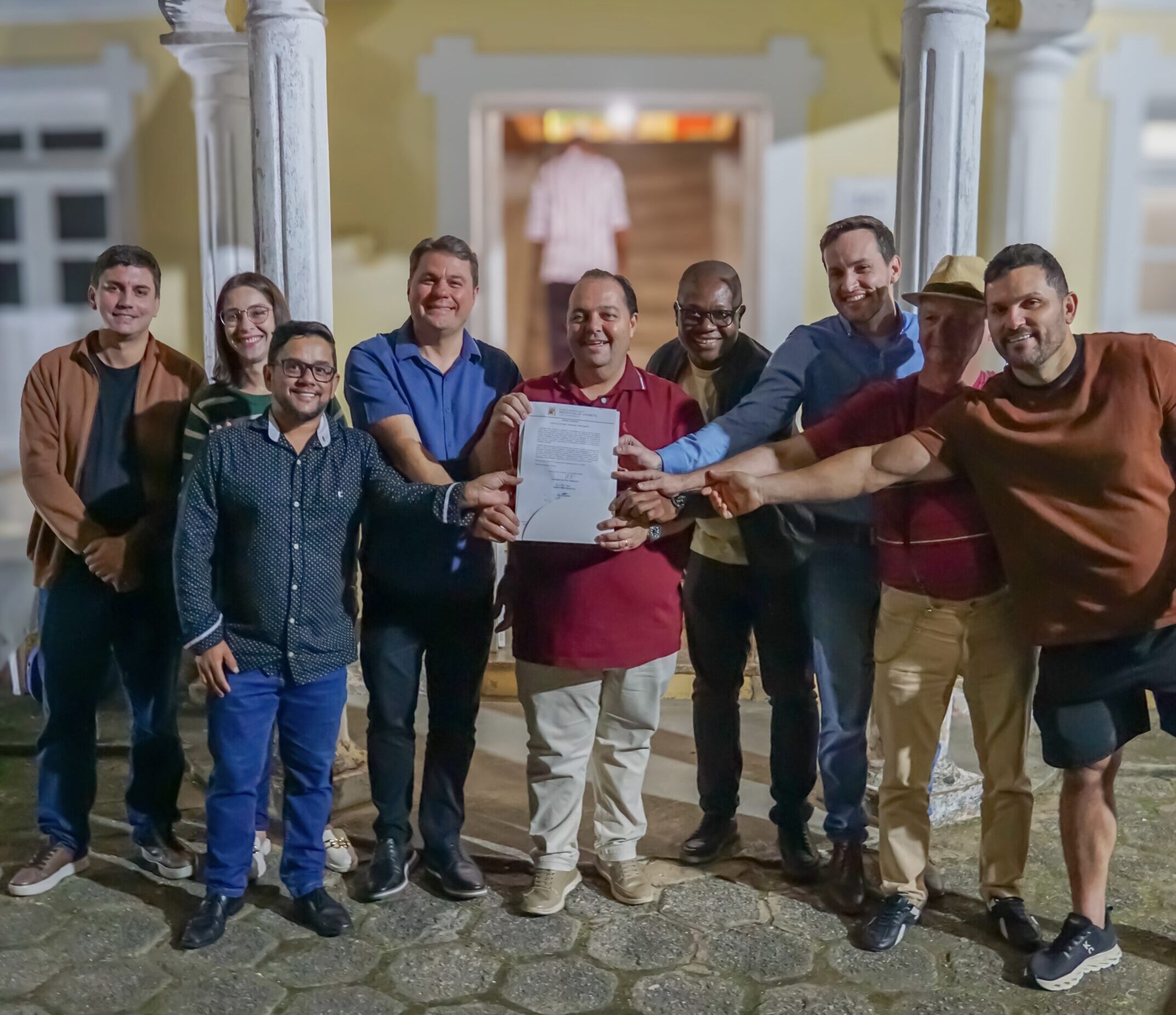 Samarco assina Ordem de Serviço para reforma da Casa da Cultura Angelina Lopes Assad, em Anchieta