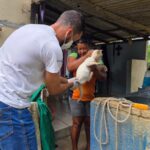 Mais de 1 mil animais vacinados na primeira etapa da campanha contra a raiva em Anchieta