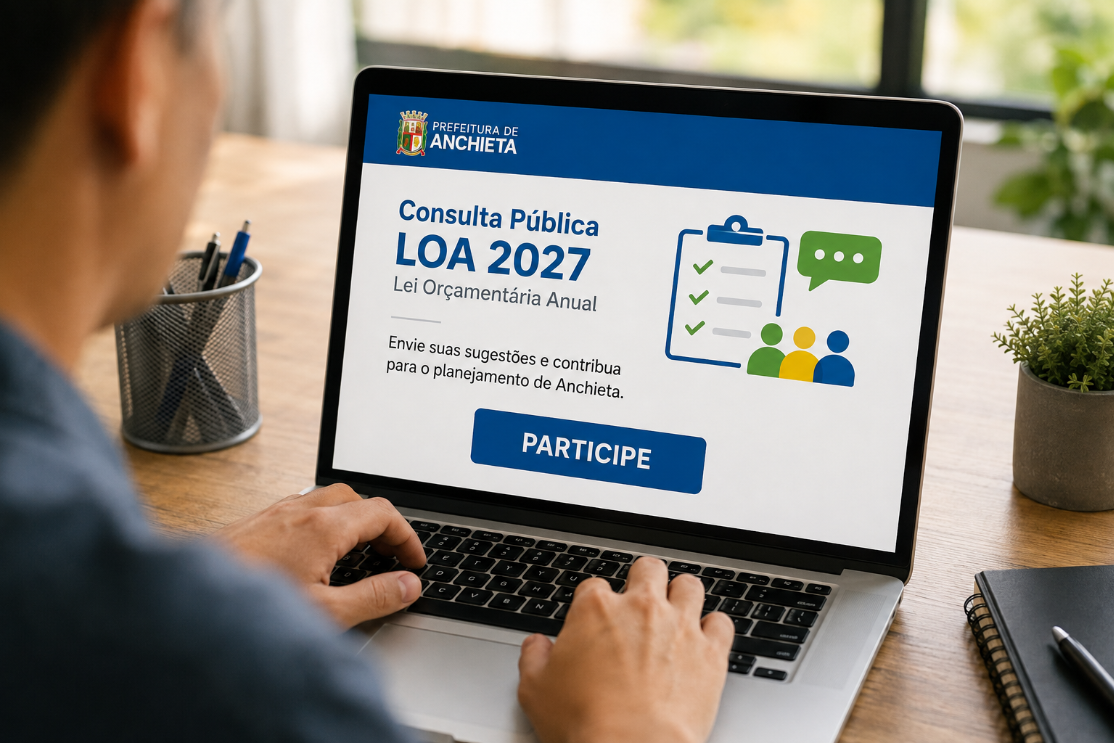 Leia mais sobre o artigo Sua opinião pode ajudar a definir as prioridades de Anchieta para 2027