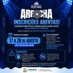 Prefeitura abre inscrições para comerciantes ambulantes no Festival do Arrocha 2026